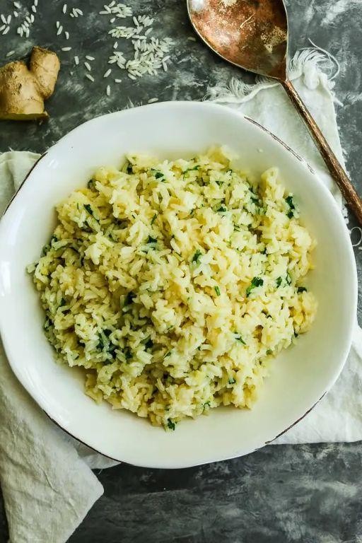 Ginger Lime Jasmine Rice Bowl