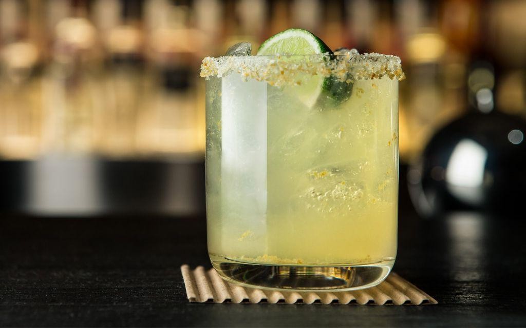 Ginger Lime Margarita with Tequila