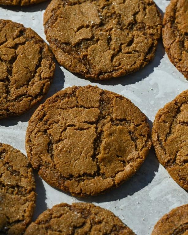 Ginger Molasses Buttermilk Cookies