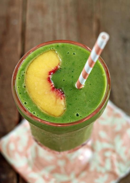 Ginger Peach Power Smoothie