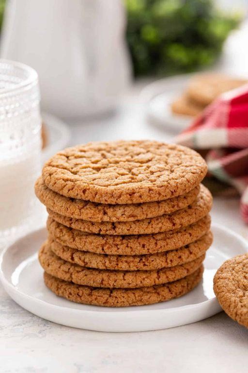 Ginger Snap Potato Chip Cookies