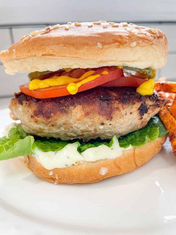 Ginger Soy Turkey Burgers