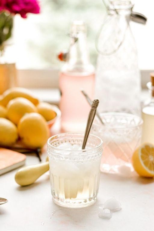 Ginger Syrup Infused Lemonade