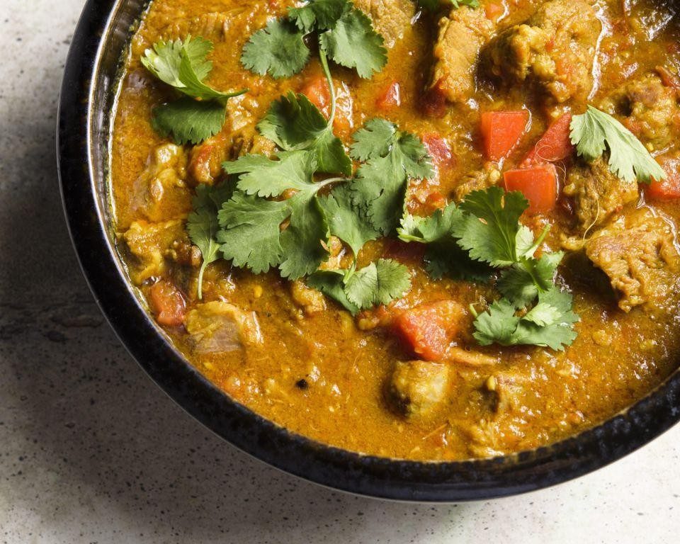 Ginger and Cardamom Pork Curry