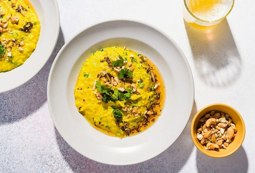 Ginger and Garlic Infused Yellow Dahl