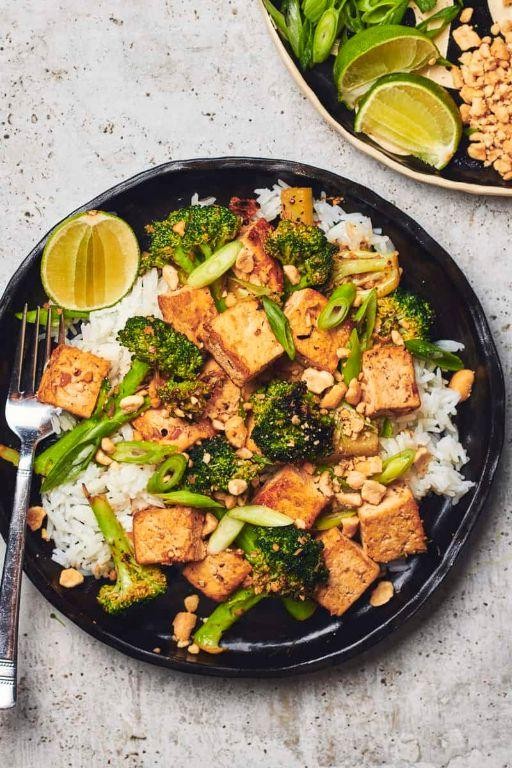 Ginger and Lemongrass Stir-Fried Tofu