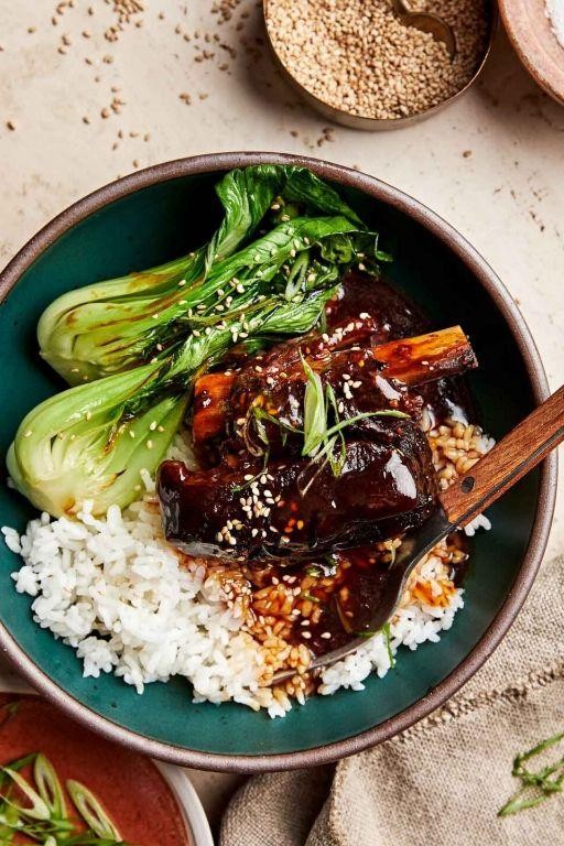 Ginger and Soy Infused Beef Ribs