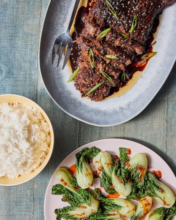 Ginger and Soy Marinated Brisket