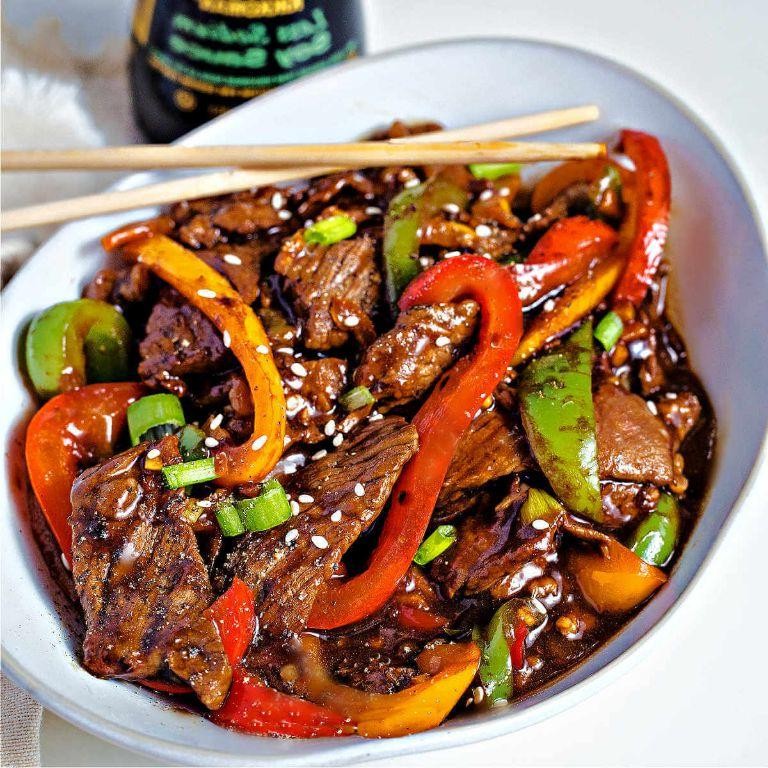 Ginger-Infused Pepper Steak Stir Fry