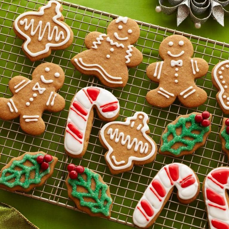 Gingerbread Cookies with Royal Icing
