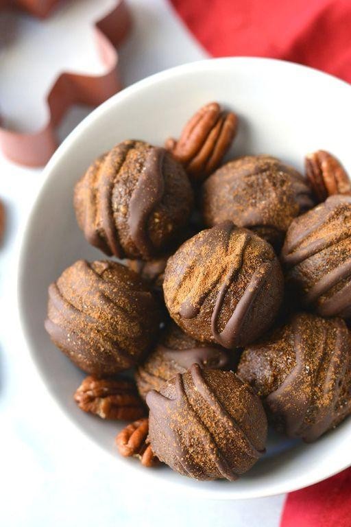 Gingerbread Pecan Bites