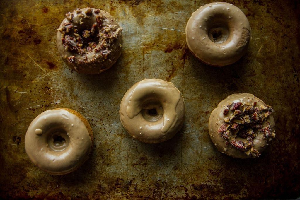 Gingerbread Potato Doughnuts