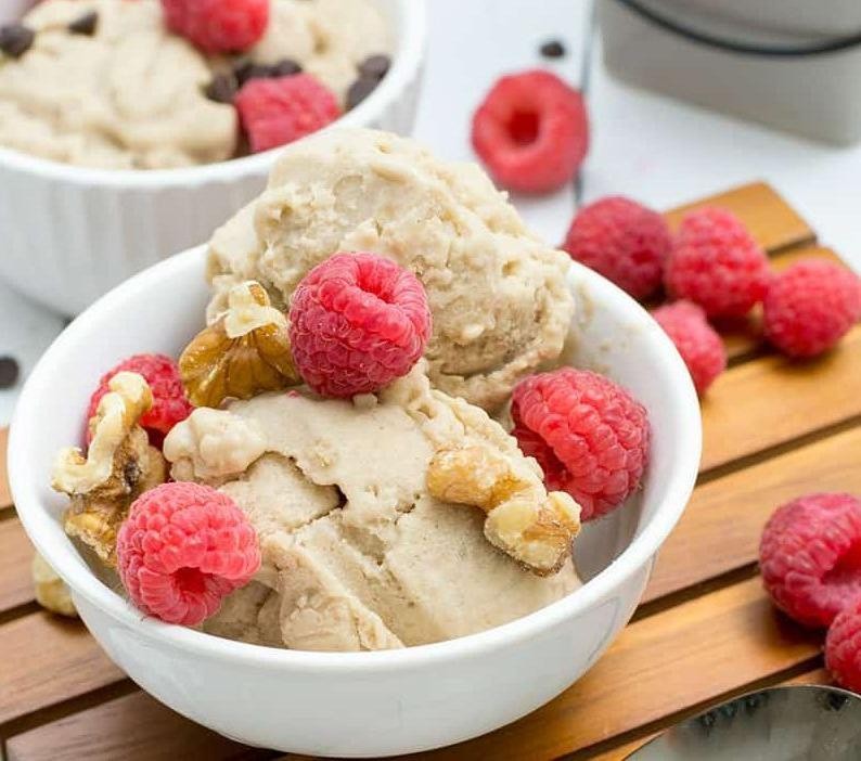 Gluten-Free Banana Nut Ice Cream