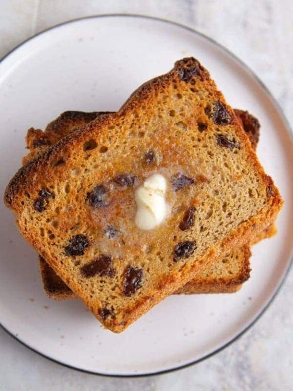 Gluten-Free Cinnamon Raisin Bread