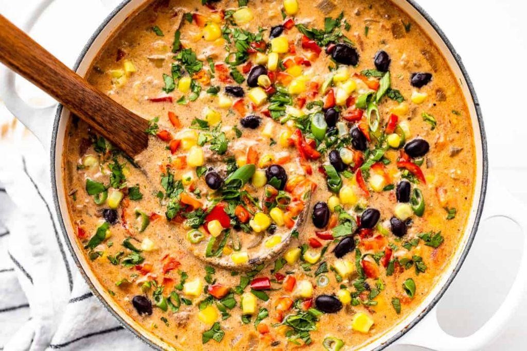 Gluten-Free Creamy Shrimp Taco Soup