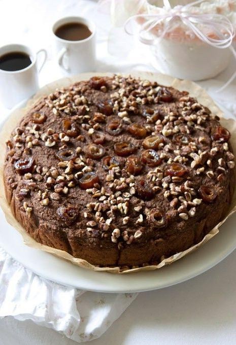 Gluten-Free Date and Pecan Cake