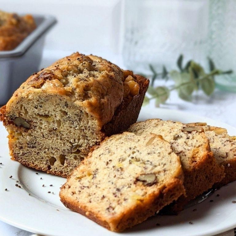 Gluten-Free Keto Banana Bread with Chia Seeds