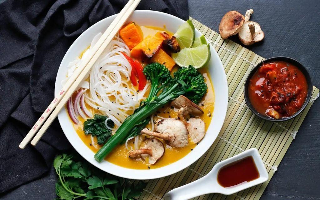 Gluten-Free Khao Soi with Rice Noodles