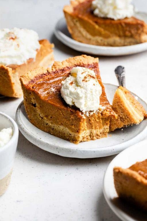 Gluten-Free Pumpkin Pie with Almond Crust