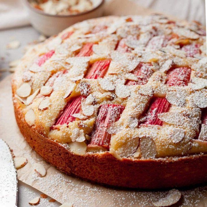 Gluten-Free Rhubarb Cake