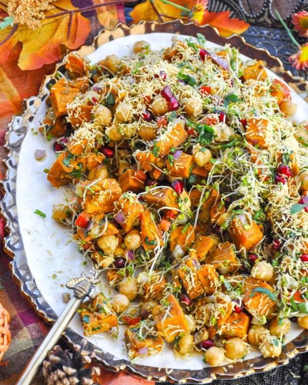 Gluten-Free Sweet Potato Chaat