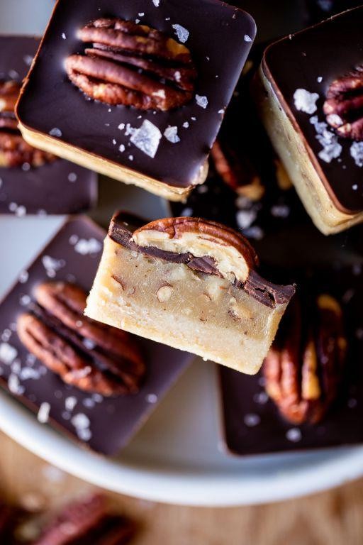 Gluten-Free Turtle Candy Squares