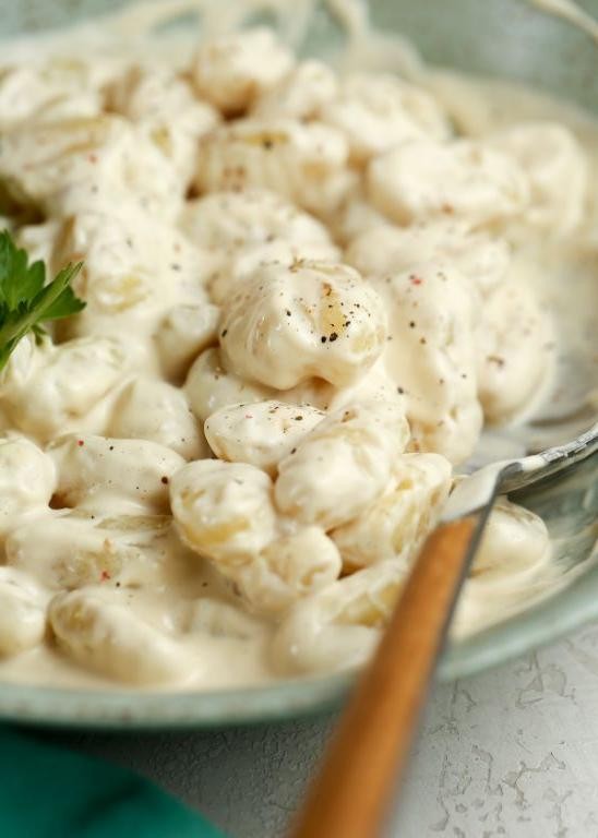 Gnocchi with Cashew Cream Alfredo