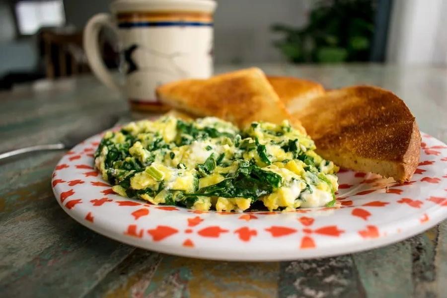Goat Cheese and Spinach Scotch Eggs