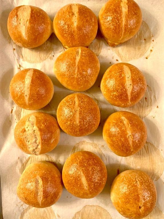 Golden Dinner Rolls