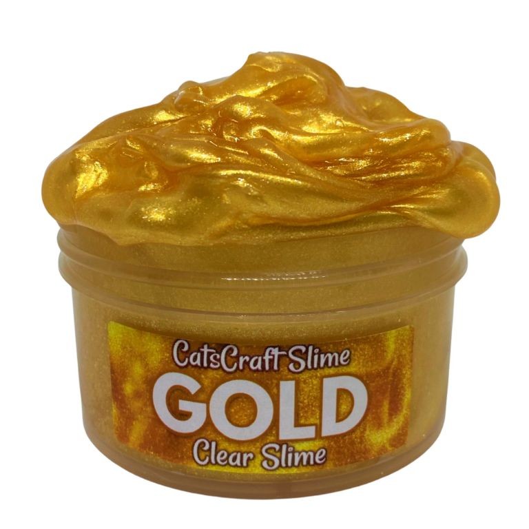 Golden Sunbeam Clear Slime