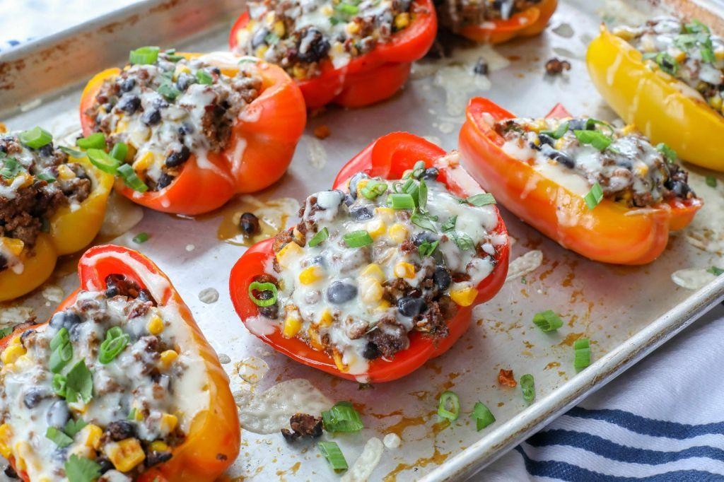 Gory Stuffed Bell Peppers