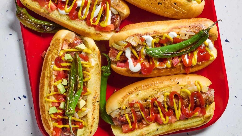 Gourmet Bacon-Wrapped Hot Dogs