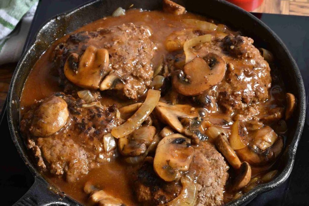 Gourmet Beef Cube Steak with Truffle Mushroom Gravy