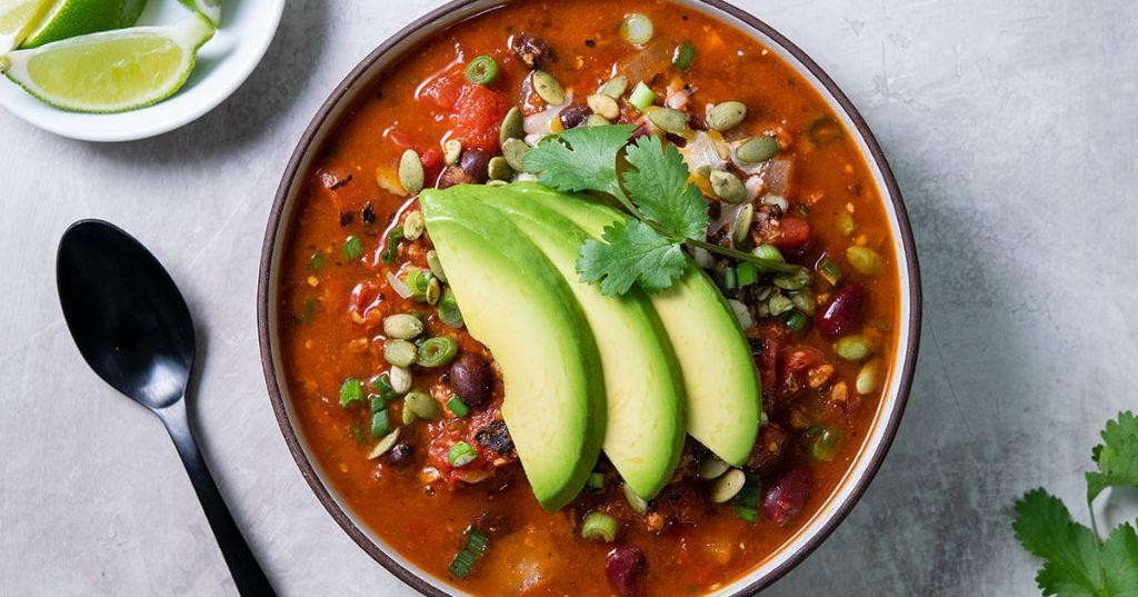 Gourmet Creamy Avocado Taco Soup