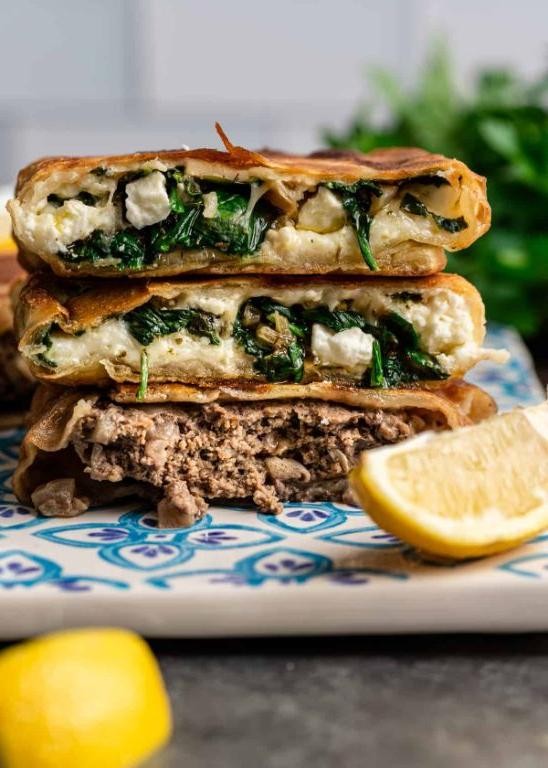 Gozleme: Turkish Stuffed Flatbread