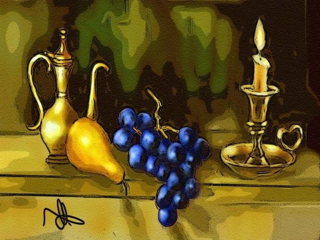 Grapes & Pear Harmony