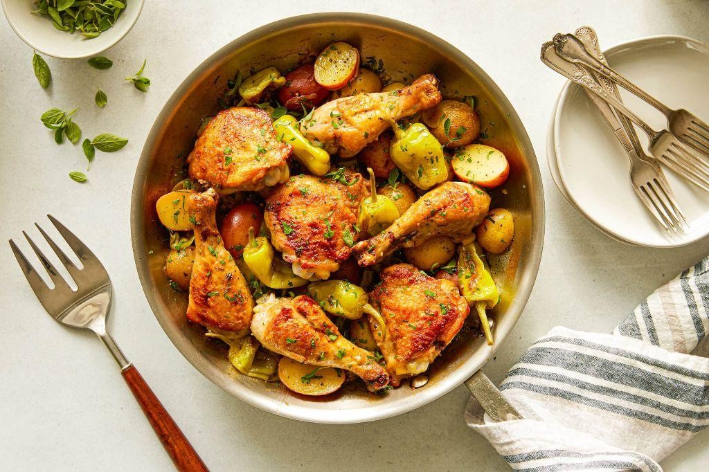 Greek Style Pepperoncini Chicken
