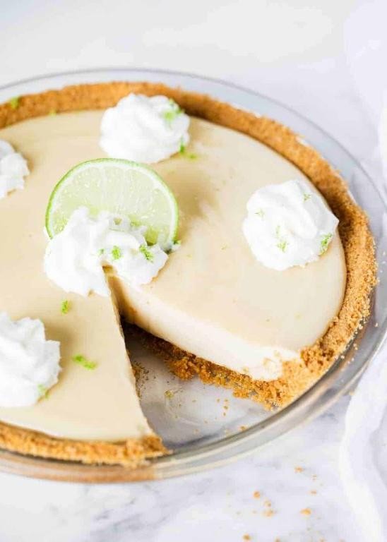 Greek Yogurt Key Lime Pie