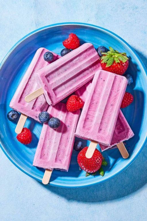 Greek Yogurt and Honey Popsicles