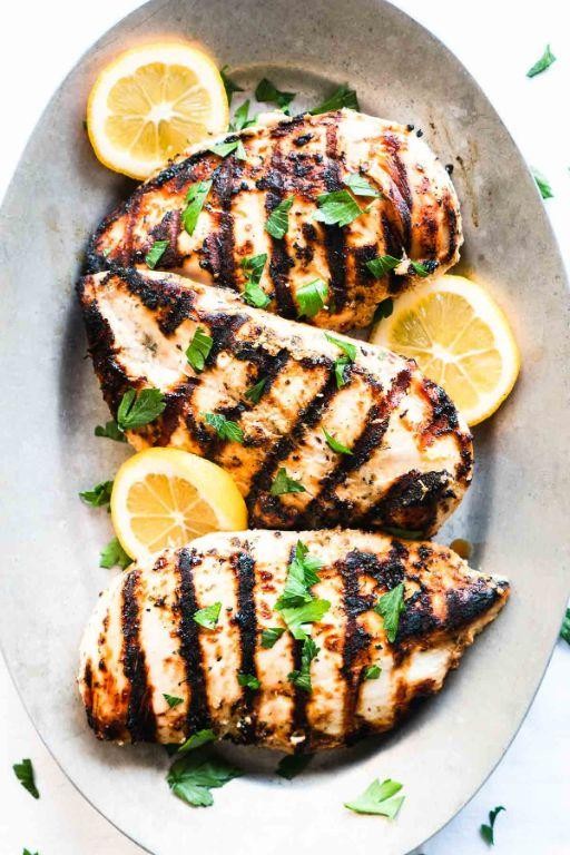 Greek Yogurt and Oregano Grilled Chicken