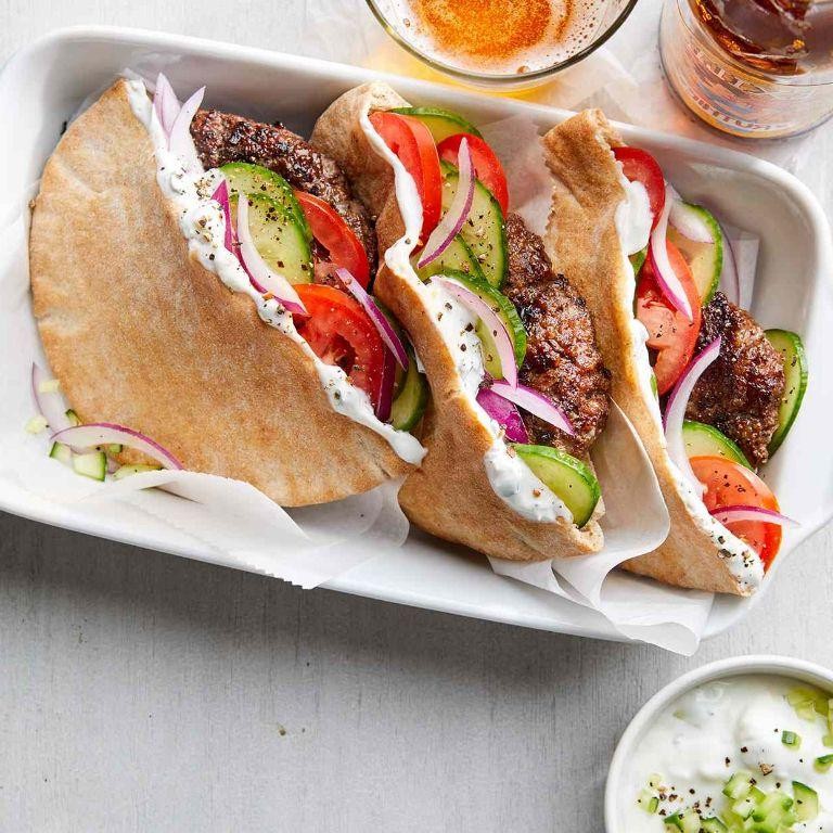 Greek-Inspired Feta and Hamburger Rice