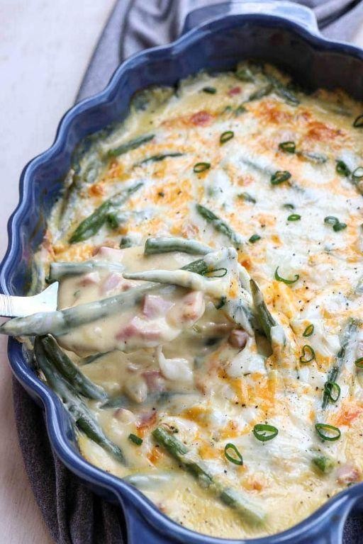 Green Bean and Ham Casserole Delight