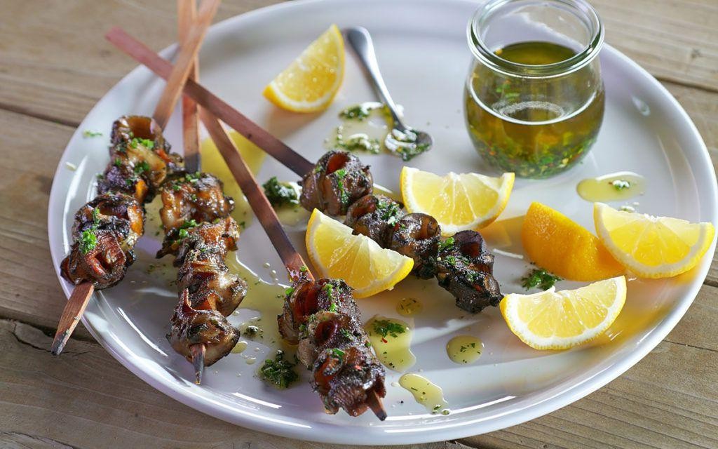Grilled Carambola Skewers