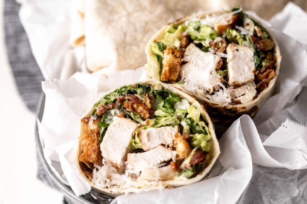Grilled Chicken Caesar Wrap