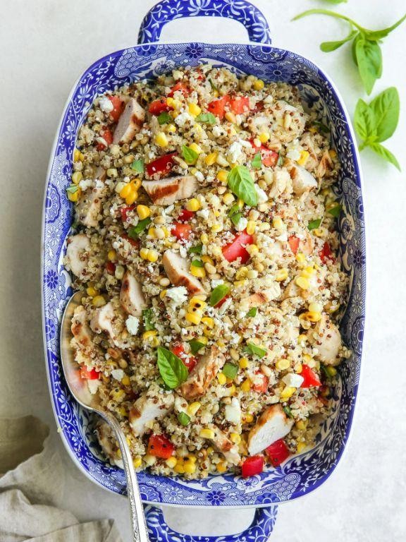 Grilled Chicken and Quinoa Salad