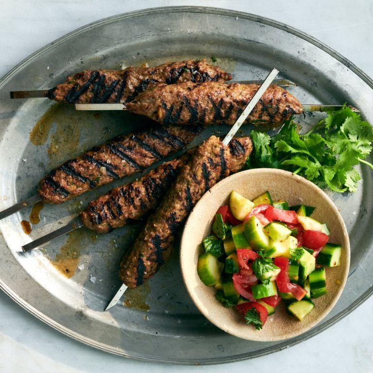 Grilled Groundhog Skewers with Spicy Marinade