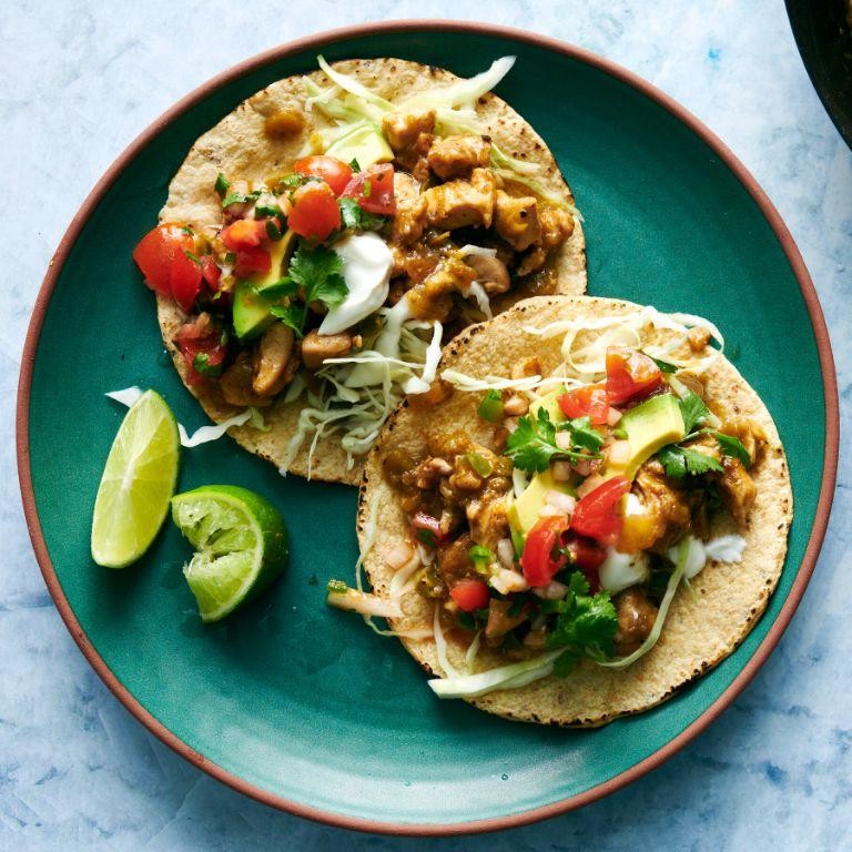 Grilled Hatch Chili Chicken Tacos