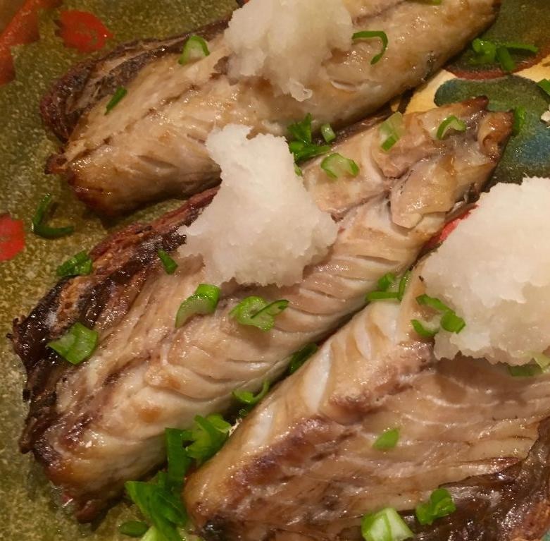 Grilled Mackerel with Daikon Radish