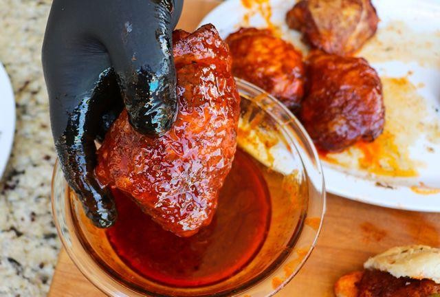 Grilled Nashville Hot Chicken Thighs