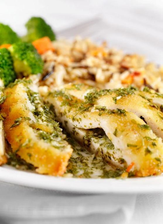 Grilled Pheasant Breasts with Garlic Butter